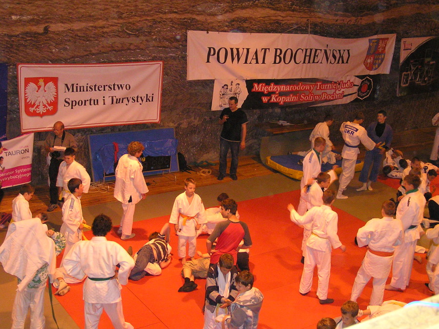 Turnieju Judo w Kopalni Soli w Bochni