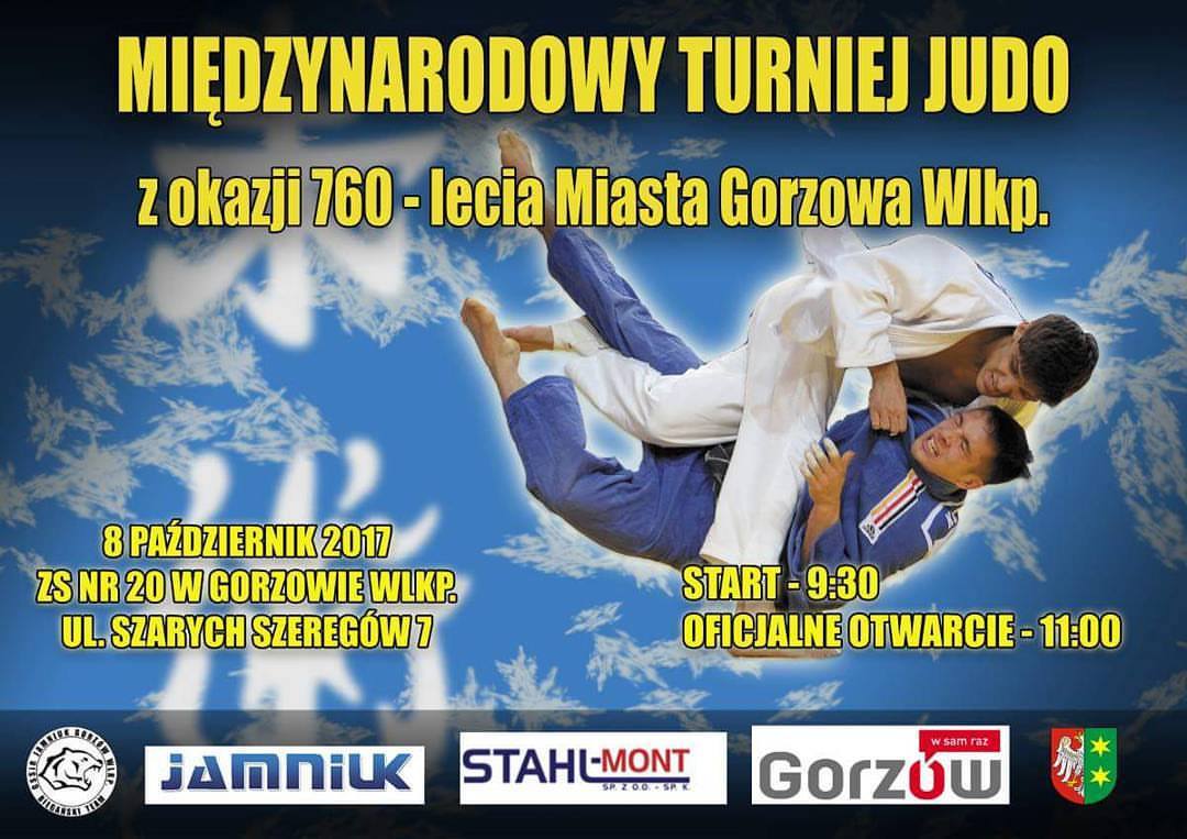 Międzynarodowy Turniej Judo z Okazji 760 lecia Miasta Gorzowa Wlkp.