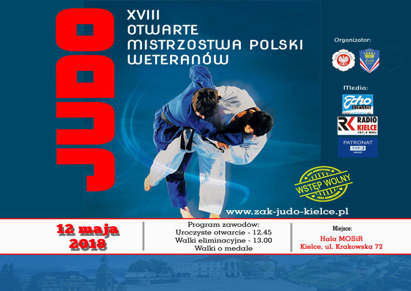 XVIII Otwarte Mistrzostwa Polski Weteranów Kielce 2018