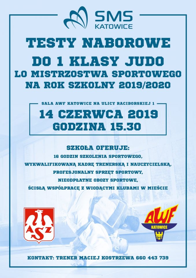 Nabory do Szkoły Mistrzostwa Sportowego w Katowicach