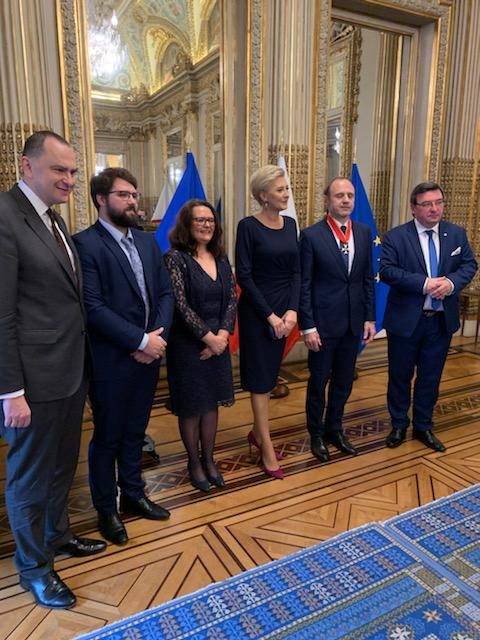 Krzyż Komandorski Orderu Odrodzenia Polski dla Waldemara Legienia