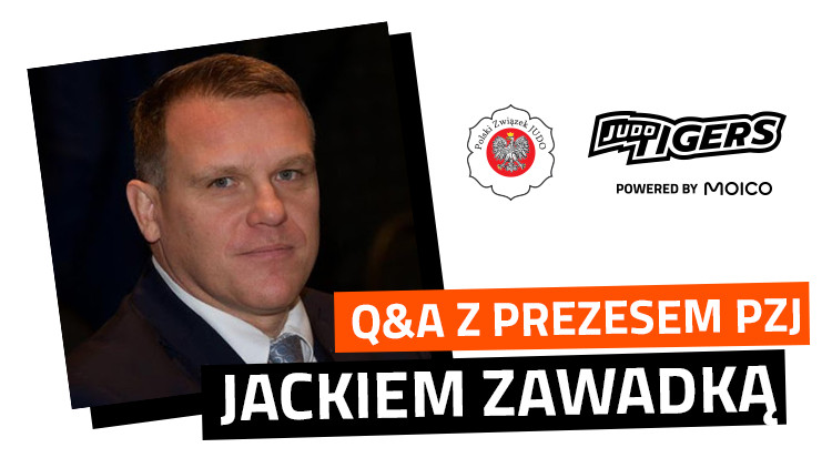 Prezes PZJudo Jacek Zawadka – transmisja na żywo