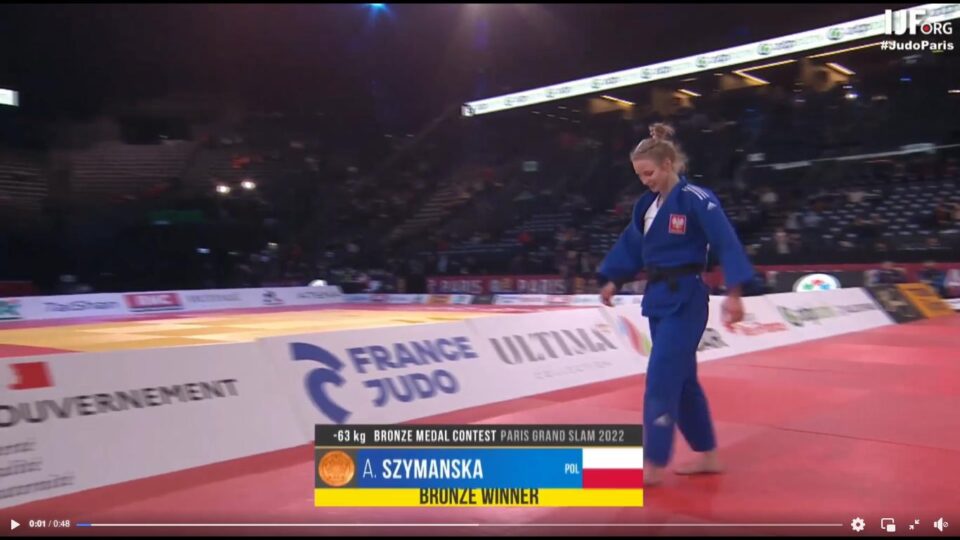 Angelika Szymańska brązową medalistką Grand Slam Paris