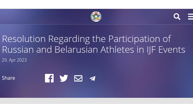 IJF pozwala na start rosyjskim i białoruskim sportowcom