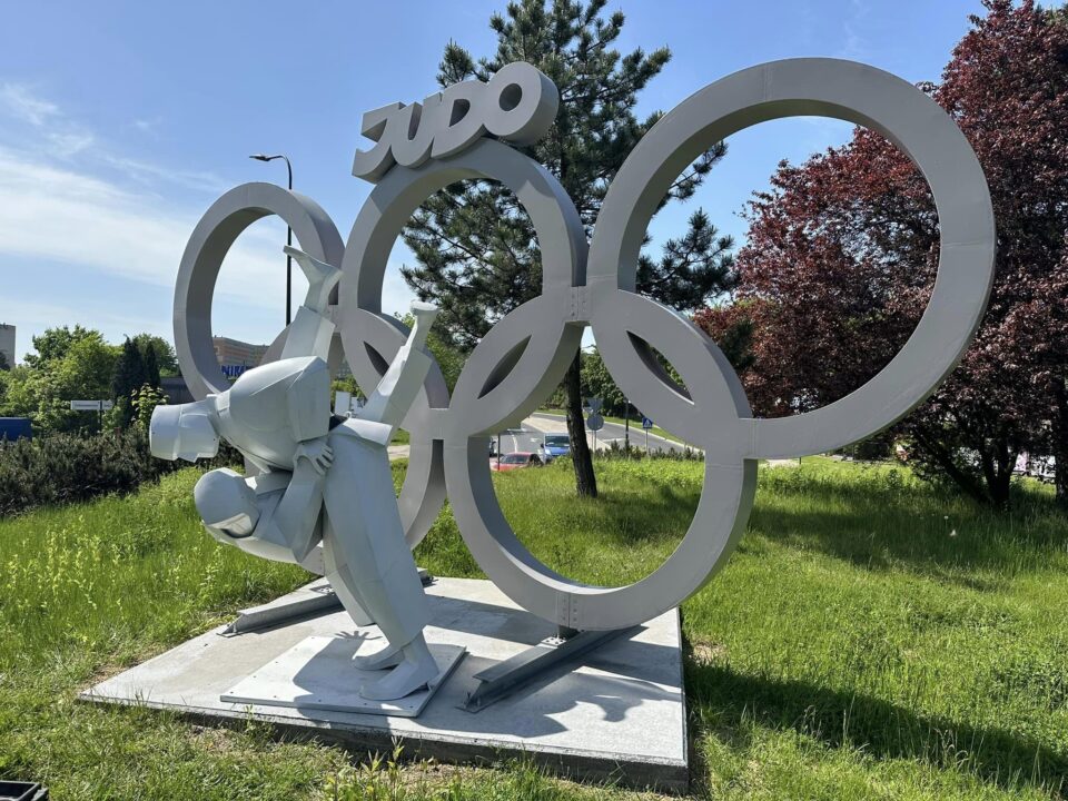 Rondo Olimpijskie z Judokami w Rybniku