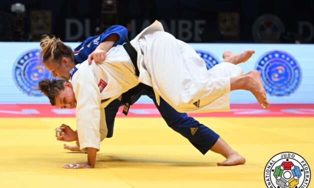 Srebrny medal Katarzyny Sobierajskiej na Grand Prix w judo w Duszanbe