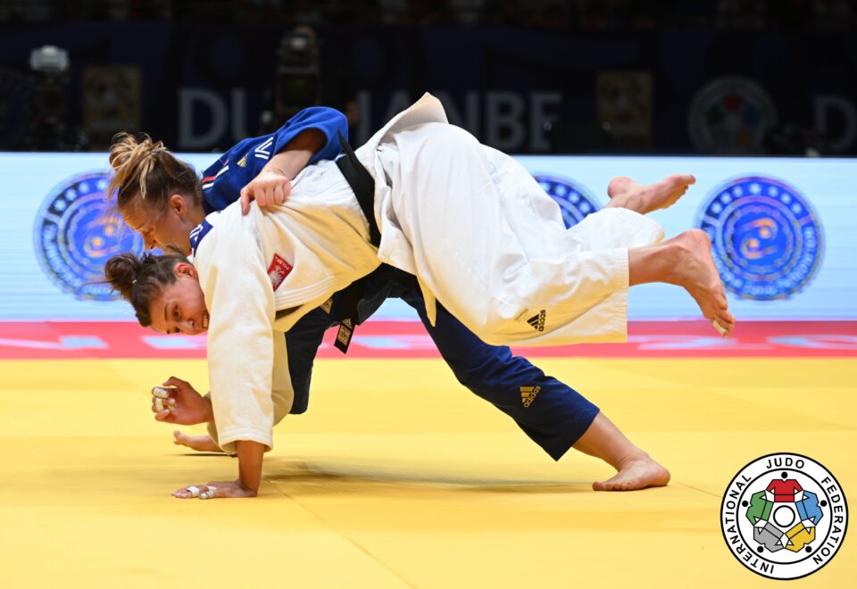 Srebrny medal Katarzyny Sobierajskiej na Grand Prix w judo w Duszanbe
