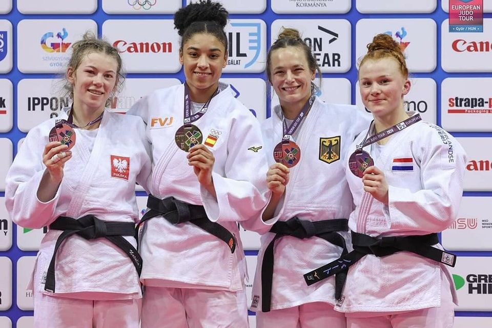 Natalia Kropska zdobywa srebrny medal w Gyor