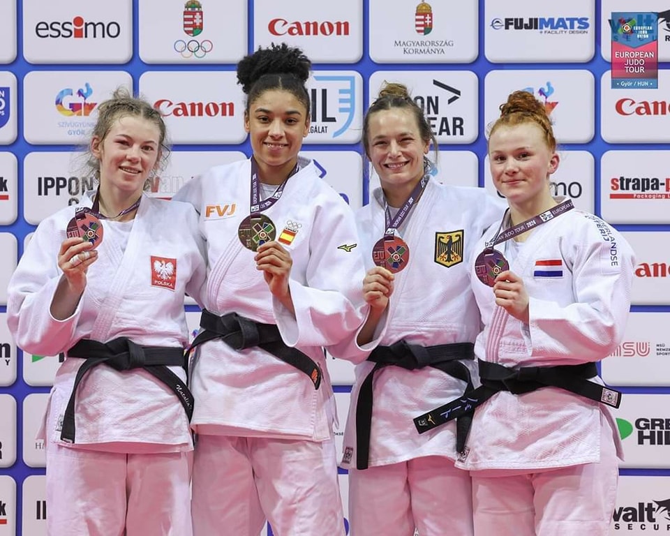 Natalia Kropska zdobywa srebrny medal w Gyor