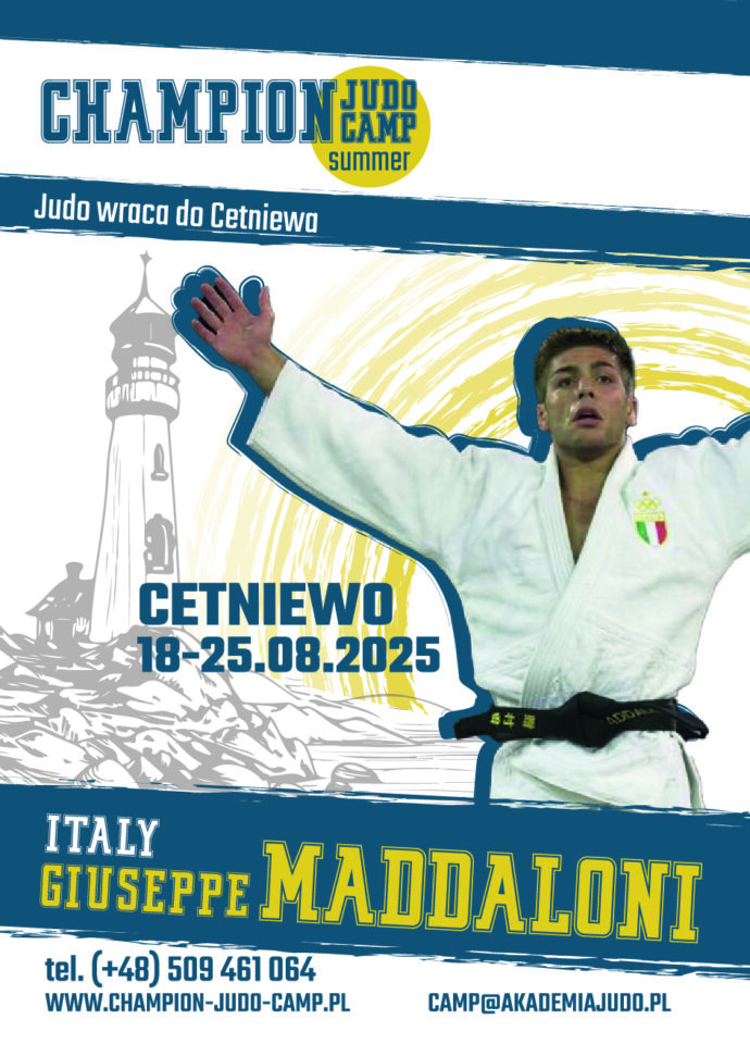 SUMMER CHAMPION JUDO CAMP 18-25.08.2025 – WYJĄTKOWY WAKACYJNY CAMP!