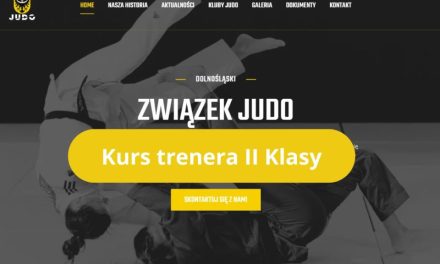 Trwa nabór na Kurs Trenera II Klasy Judo we Wrocławiu!