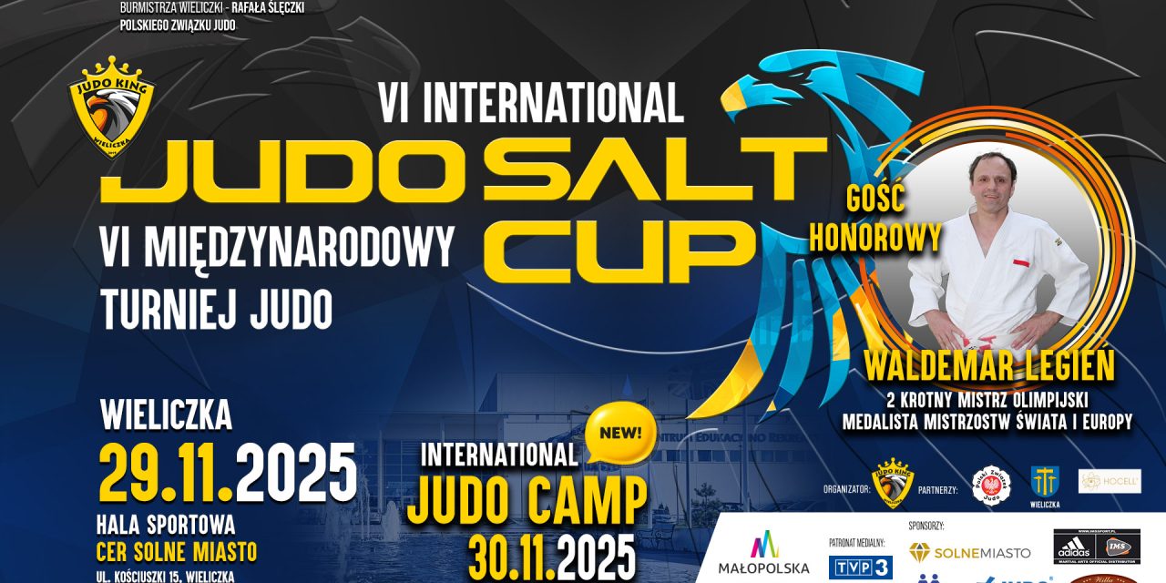 VI International Judo Salt Cup 2025: Legendy i Rywalizacja w Wieliczce!