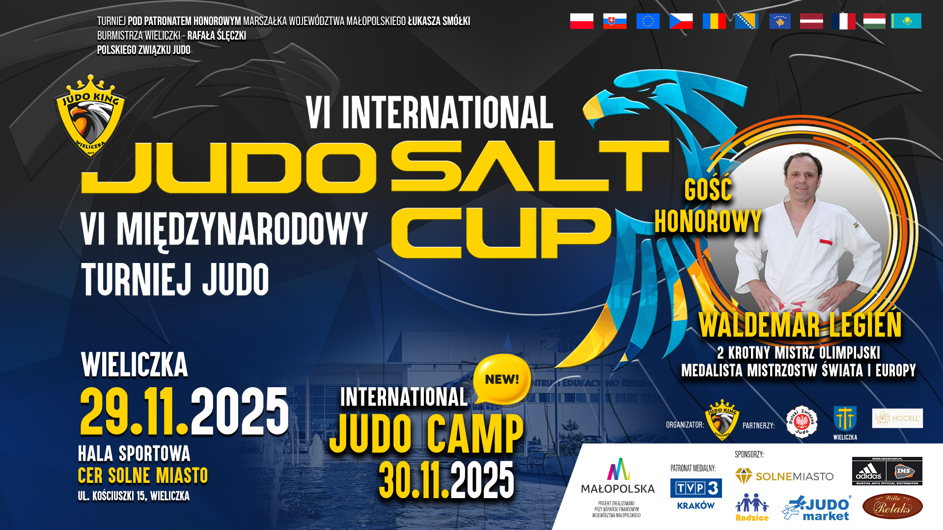 VI International Judo Salt Cup 2025: Legendy i Rywalizacja w Wieliczce!