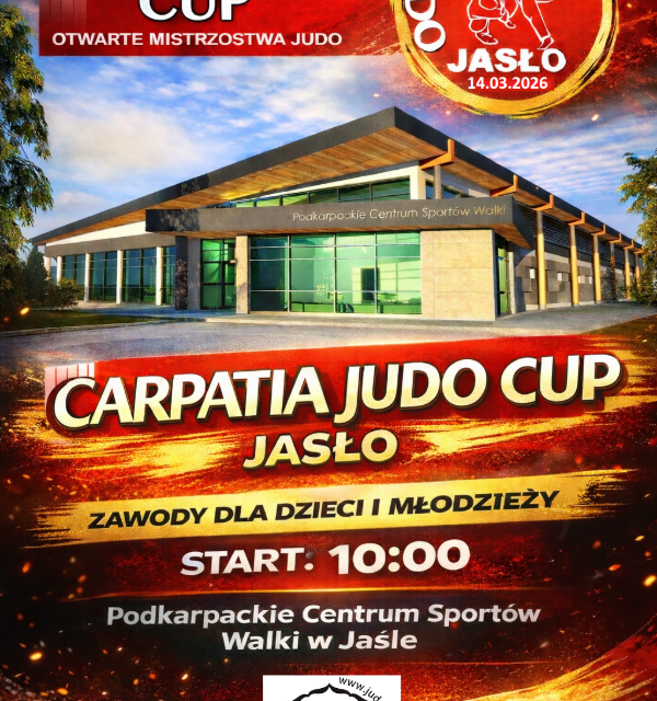 Judo Carpatia Cup – Wielkie święto judo w Jaśle