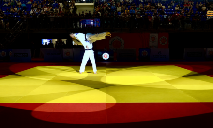 Pokaz Nage-no-Kata na Mistrzostwach Polski Seniorów w Judo w Krakowie