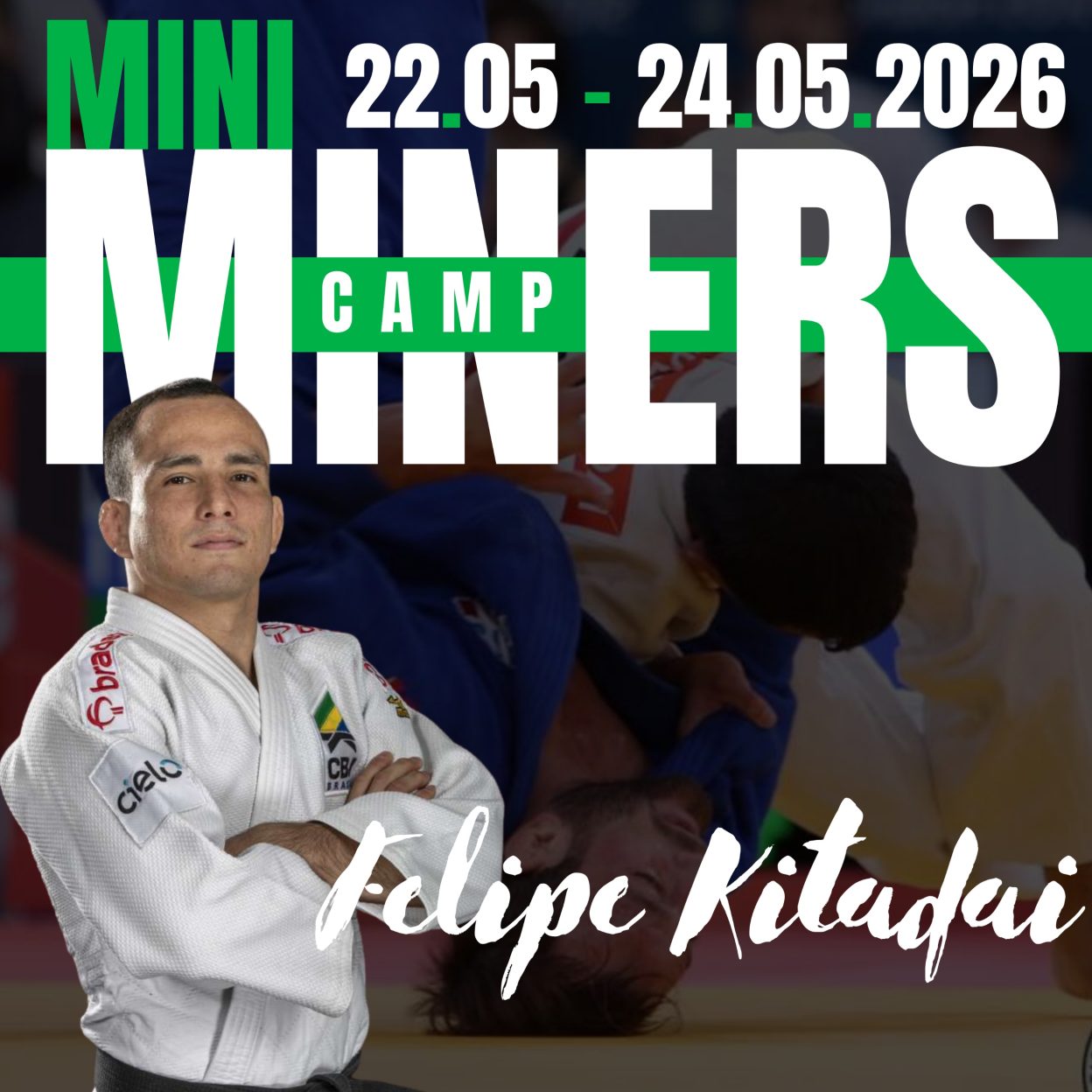 Medalista olimpijski w Bytomiu! Felipe Kitadai gwiazdą Mini Miners Camp 2026