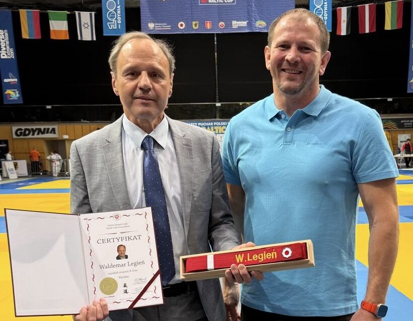 Waldemar Legień z Czerwonym Pasem