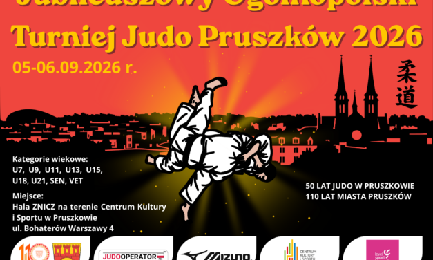 Od przedszkola do seniora – Jubileuszowy Ogólnopolski Turniej Judo w Pruszkowie już we wrześniu!