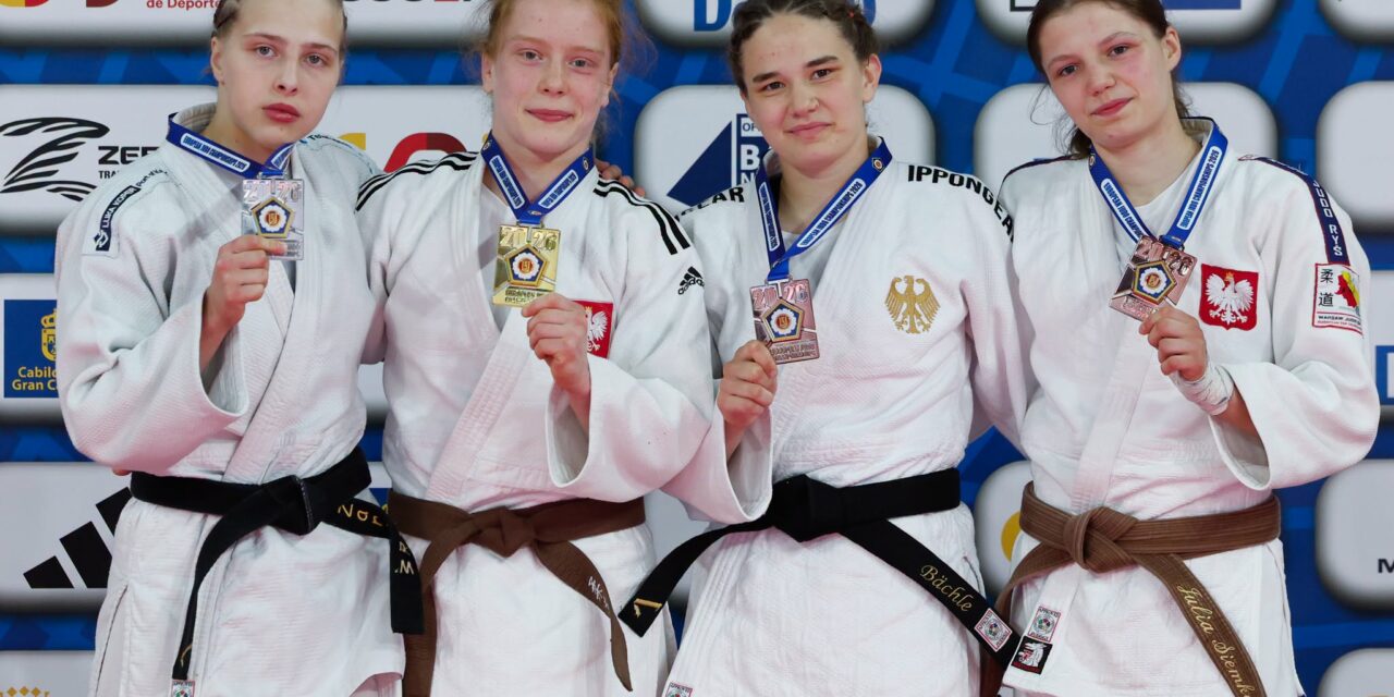 Fenomenalny dzień polskiego judo! Jagoda Ciupek mistrzynią Europy, Julia Siemko z brązowym medalem!