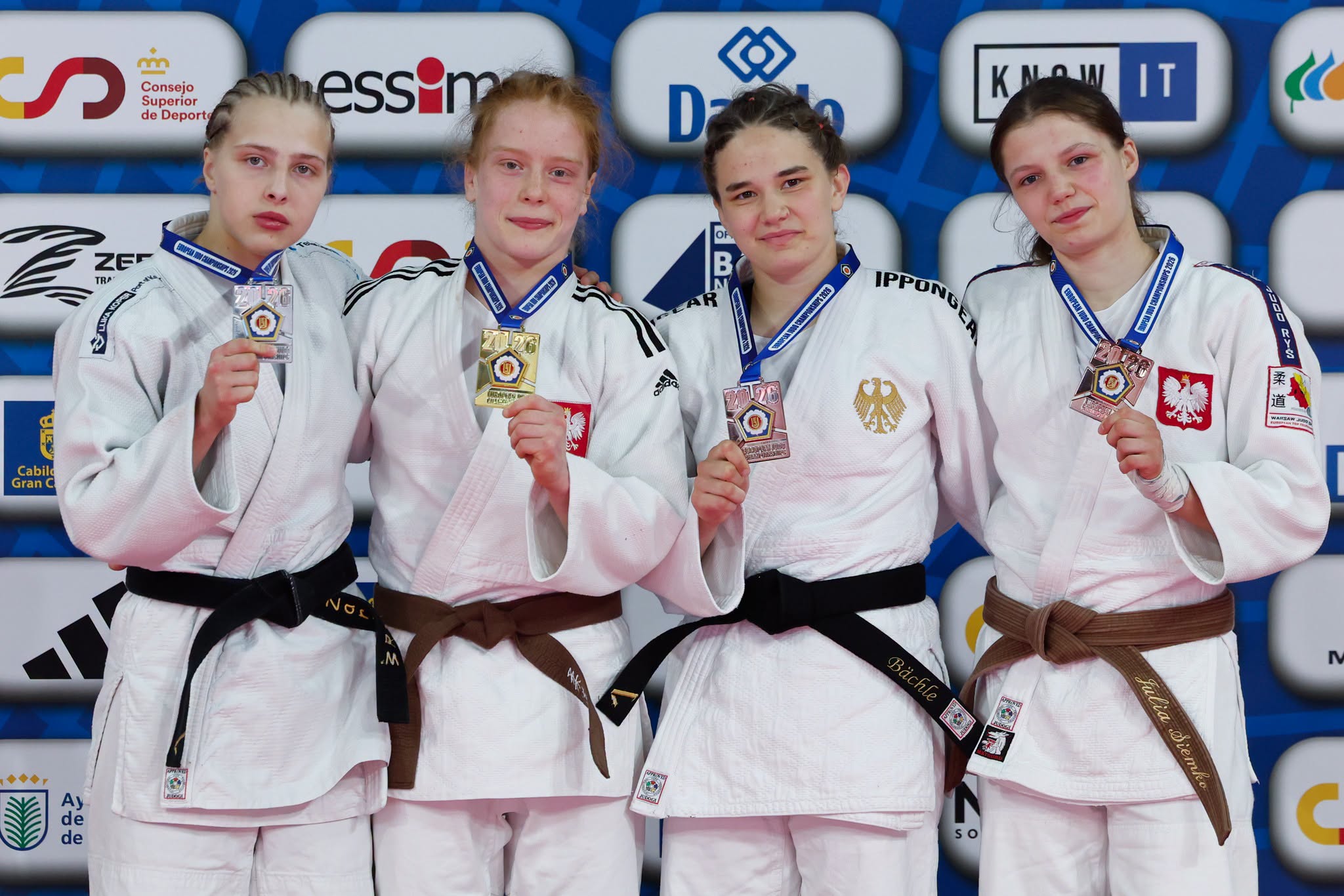 Fenomenalny dzień polskiego judo! Jagoda Ciupek mistrzynią Europy, Julia Siemko z brązowym medalem!