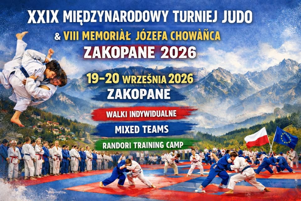 XXIX Międzynarodowy Turniej Judo oraz VIII Memoriał Józefa Chowańca w Zakopanem!